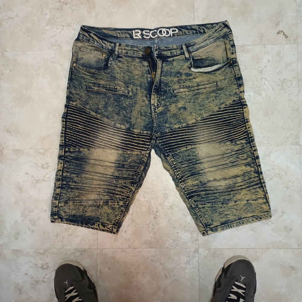 euc moto shorts